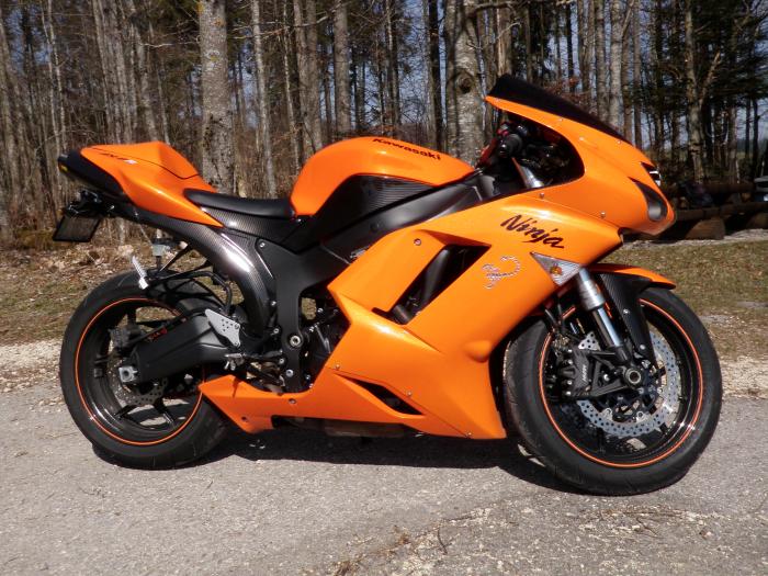 orange07様 Rent KAWASAKI NINJA ZX-6R (2007) Motorcycle in Thunstetten